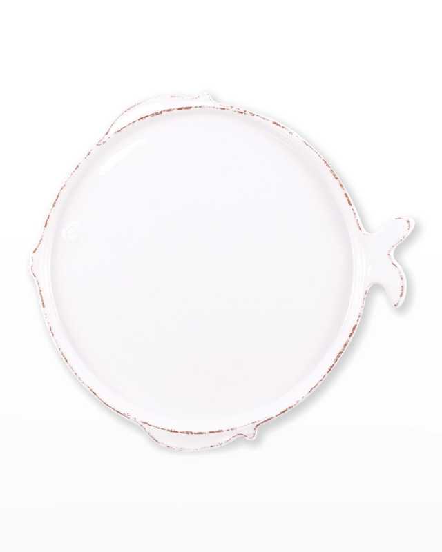 Melamine Lastra Fish Dinner Plate